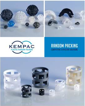 KEMPAC Filtration Media Plastic Random Packing